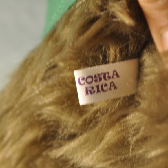 plush sloth costa rica stuffed animal (w1072) - Picture 9 of 9